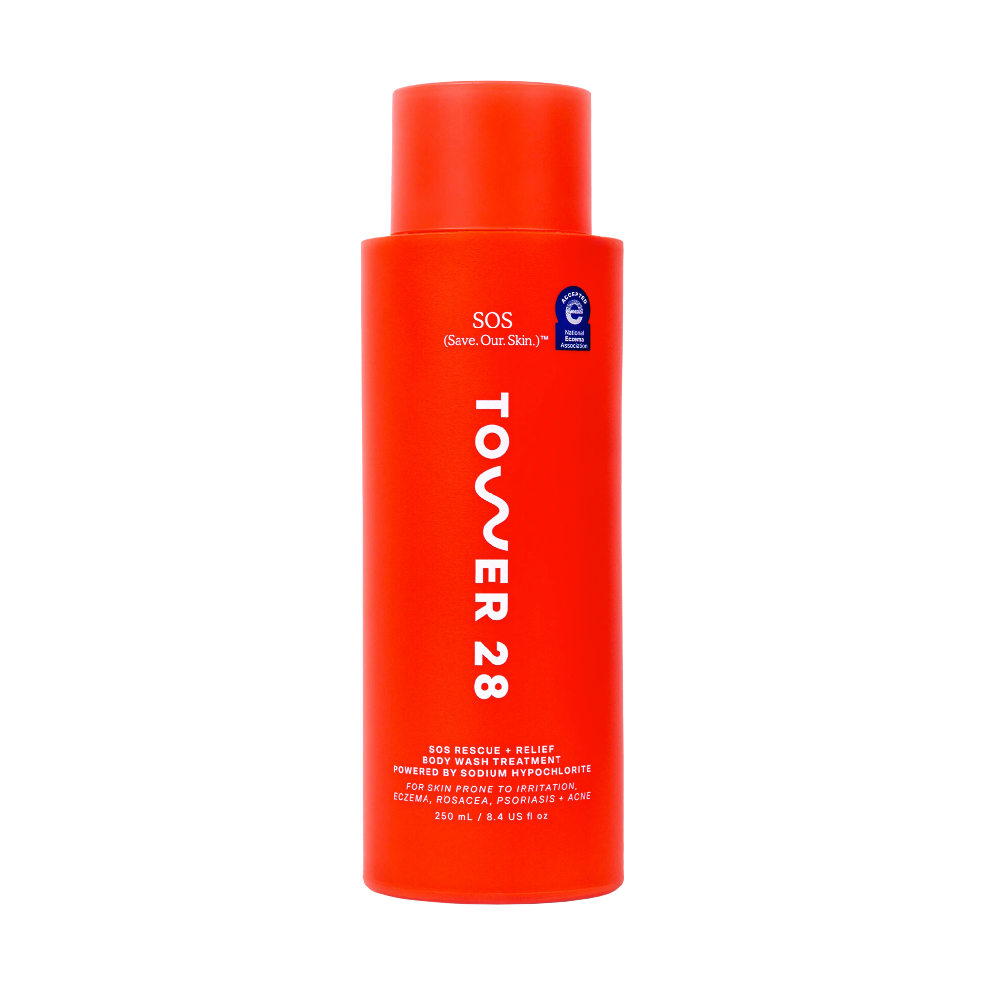 SOS Rescue + Relief Soothing body wash treatment