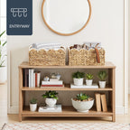 16x12 Scalloped Shelf Basket Pantry Bins 2 Pack