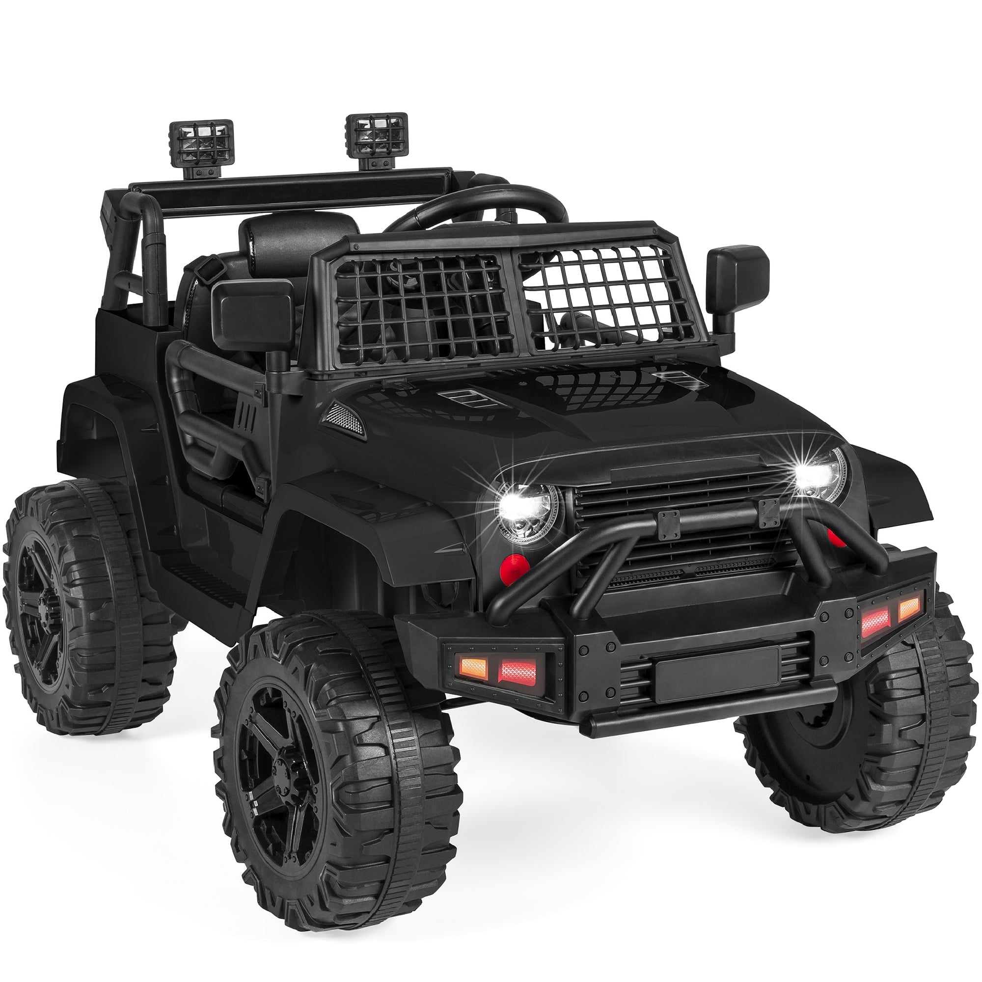 12V Kids Ride-On Truck Car w/ Parent Remote Control Spring Suspension