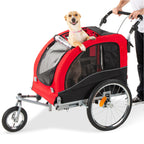 2-in-1 Pet Stroller and BikeTrailer