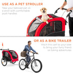2-in-1 Pet Stroller and BikeTrailer