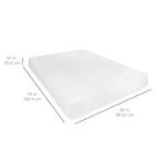 10in Dual Layered Mattress w/ Gel Memory Foam