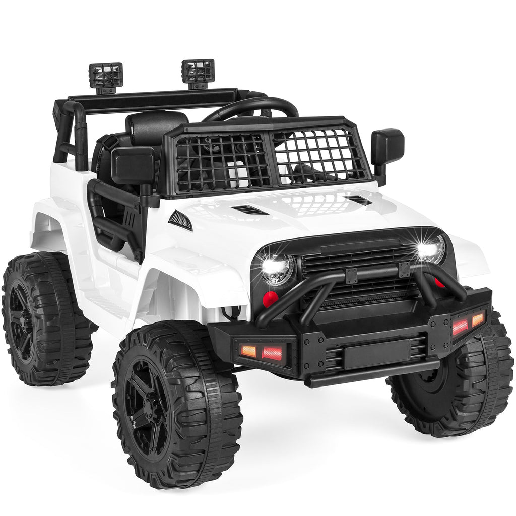 12V Kids Ride-On Truck Car w/ Parent Remote Control Spring Suspension