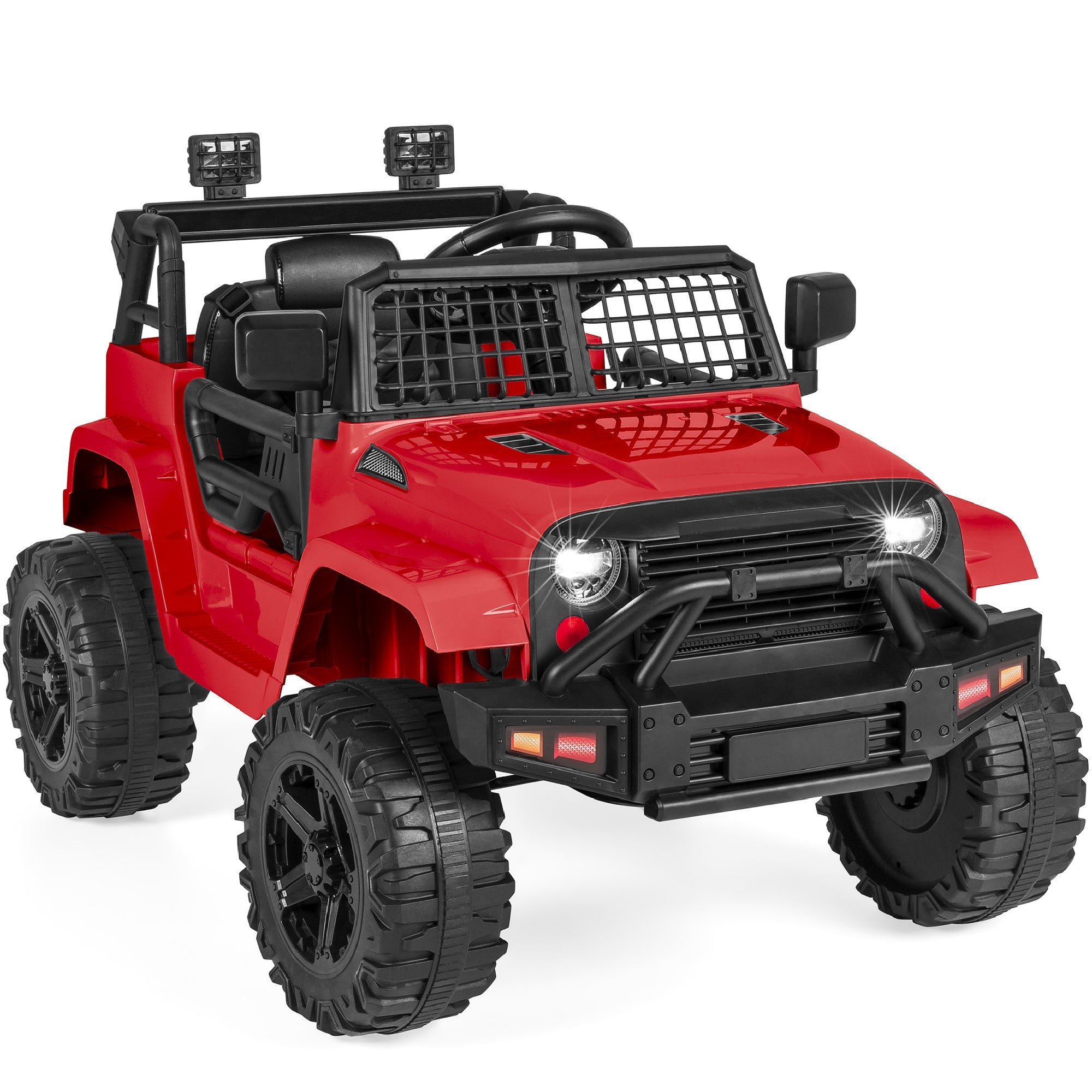 12V Kids Ride-On Truck Car w/ Parent Remote Control Spring Suspension