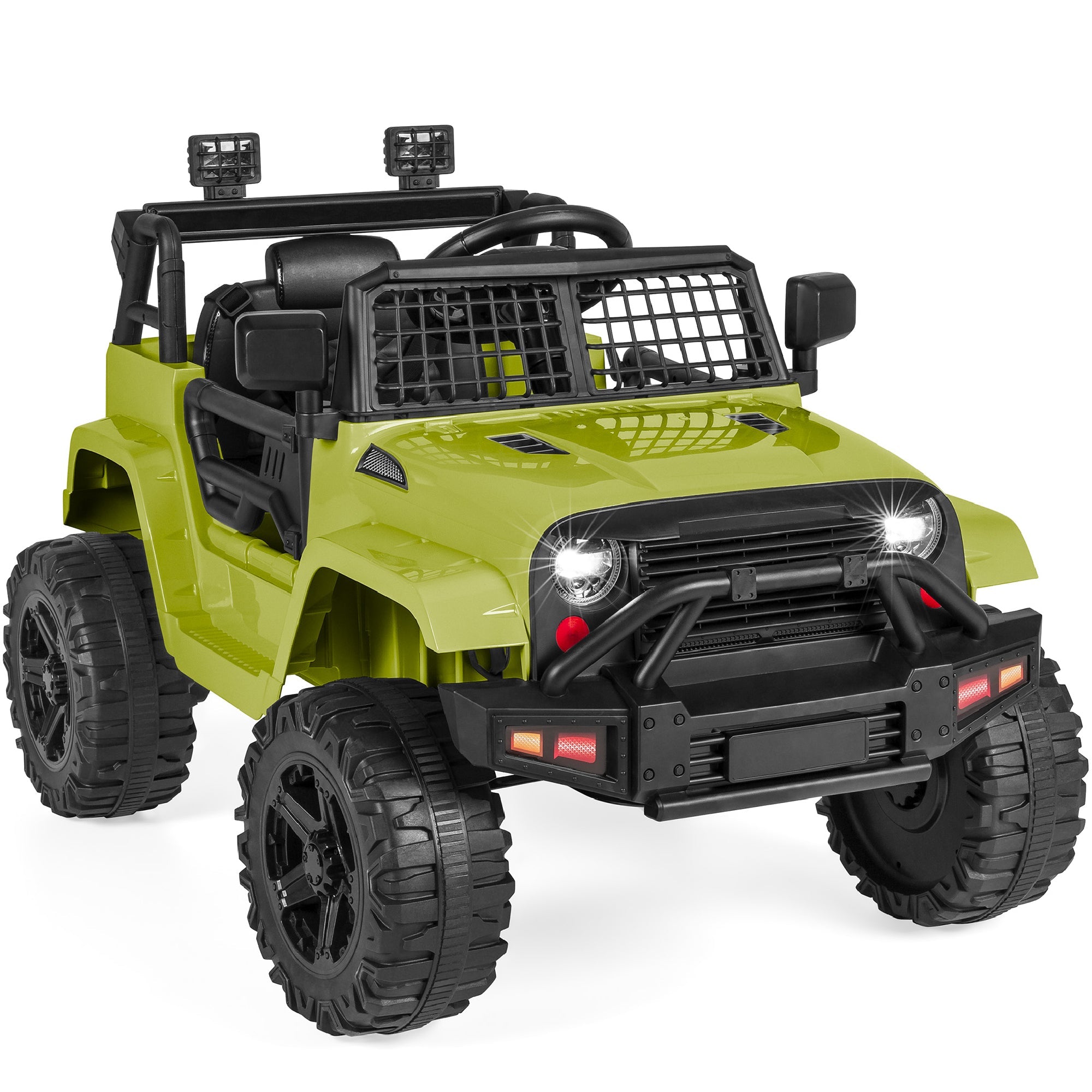 12V Kids Ride-On Truck Car w/ Parent Remote Control Spring Suspension