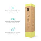 12in Medium-Firm Green Tea & Charcoal Gel Memory Foam Mattress