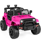 12V Kids Ride-On Truck Car w/ Parent Remote Control Spring Suspension