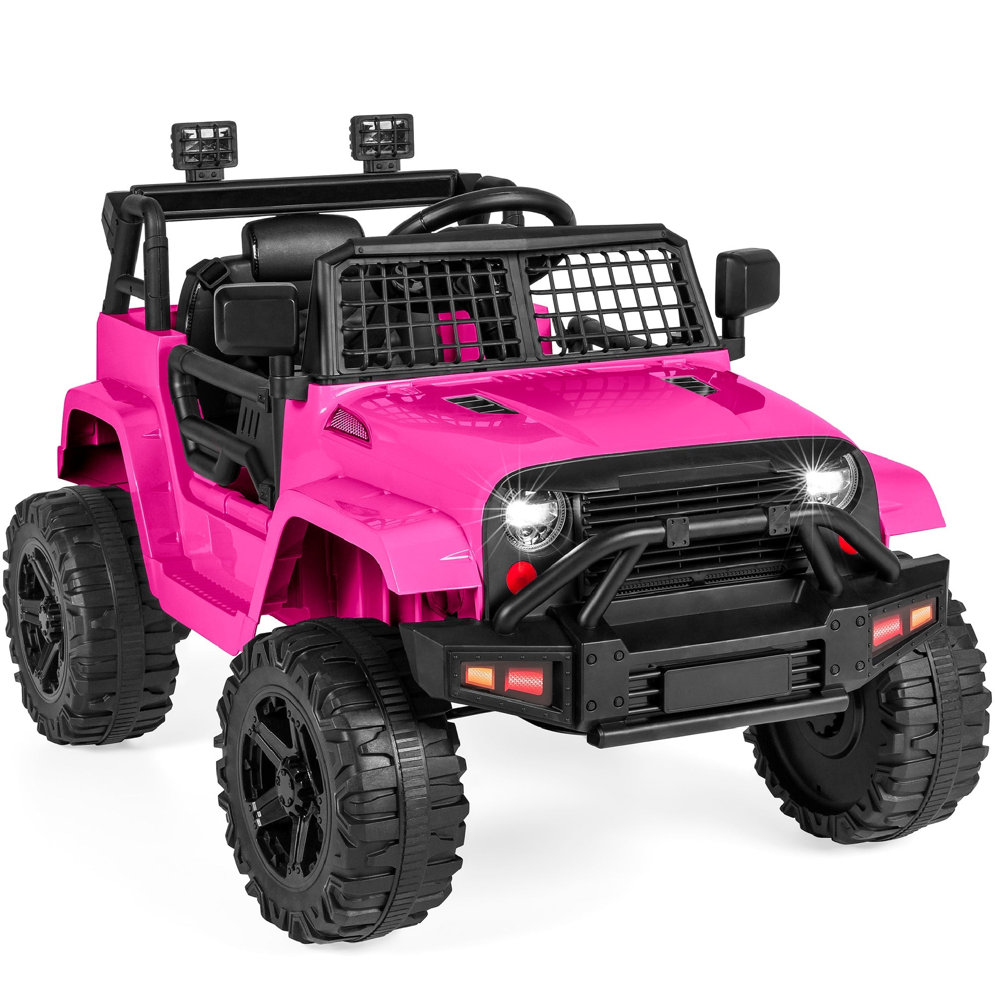 12V Kids Ride-On Truck Car w/ Parent Remote Control Spring Suspension