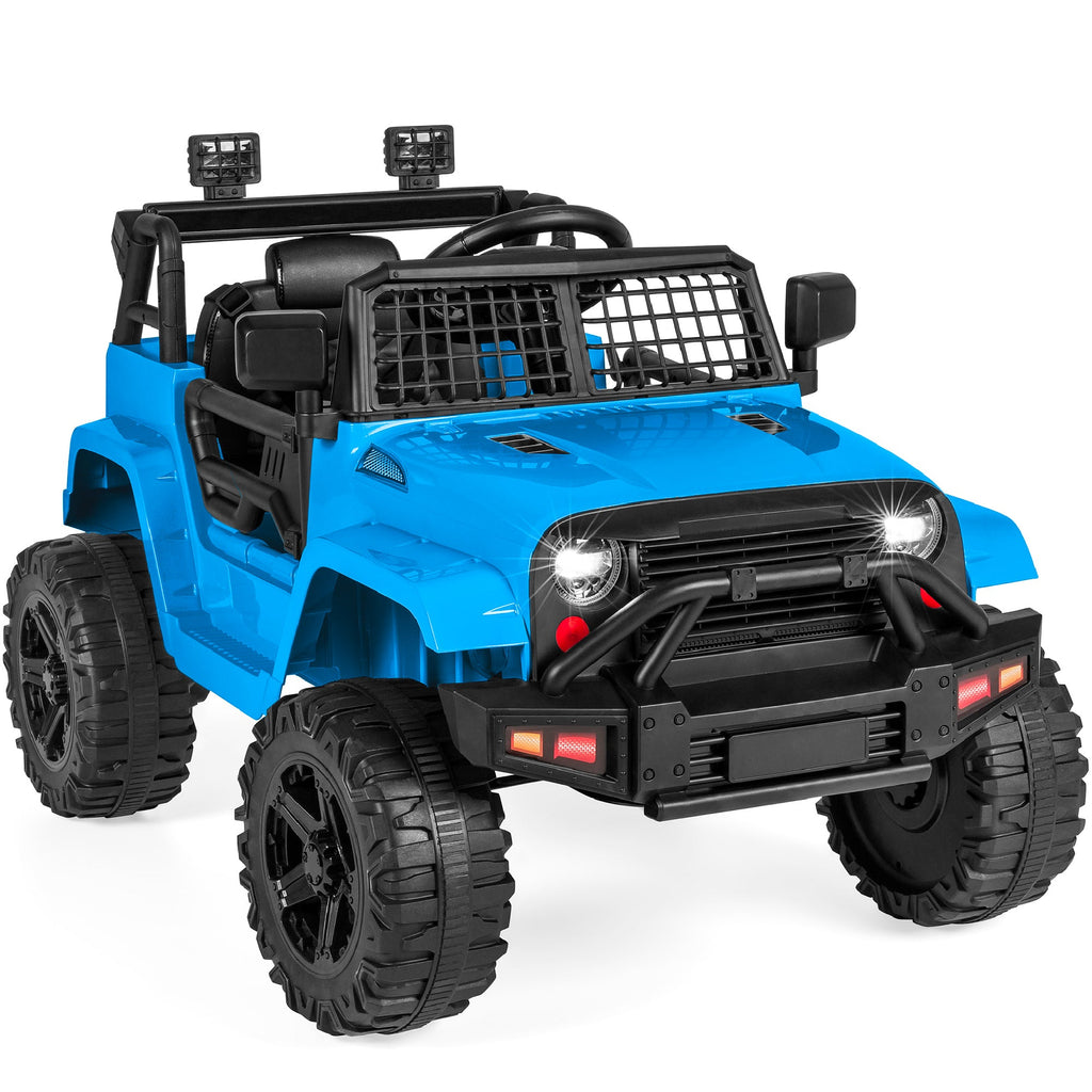 12V Kids Ride-On Truck Car w/ Parent Remote Control Spring Suspension