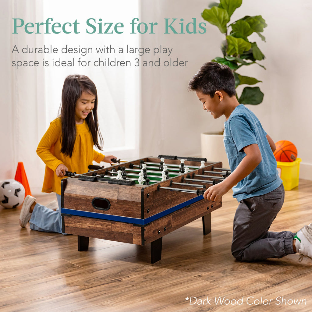 11-in-1 Combo Game Set w/ Ping Pong Foosball Air Hockey 5 Storage Bags