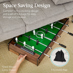 11-in-1 Combo Game Set w/ Ping Pong Foosball Air Hockey 5 Storage Bags