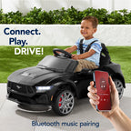 12V Kids Ride-On Car Officially Licensed Ford Mustang w/ Remote 2 Speeds