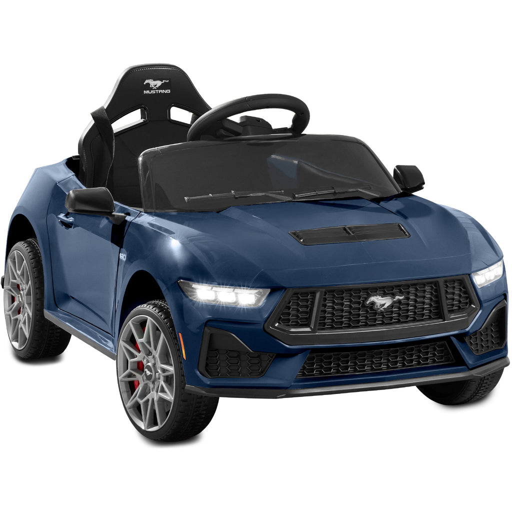 12V Kids Ride-On Car Officially Licensed Ford Mustang w/ Remote 2 Speeds