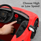 12V Kids Ride-On Car Officially Licensed Lamborghini Revuelto w/ Remote