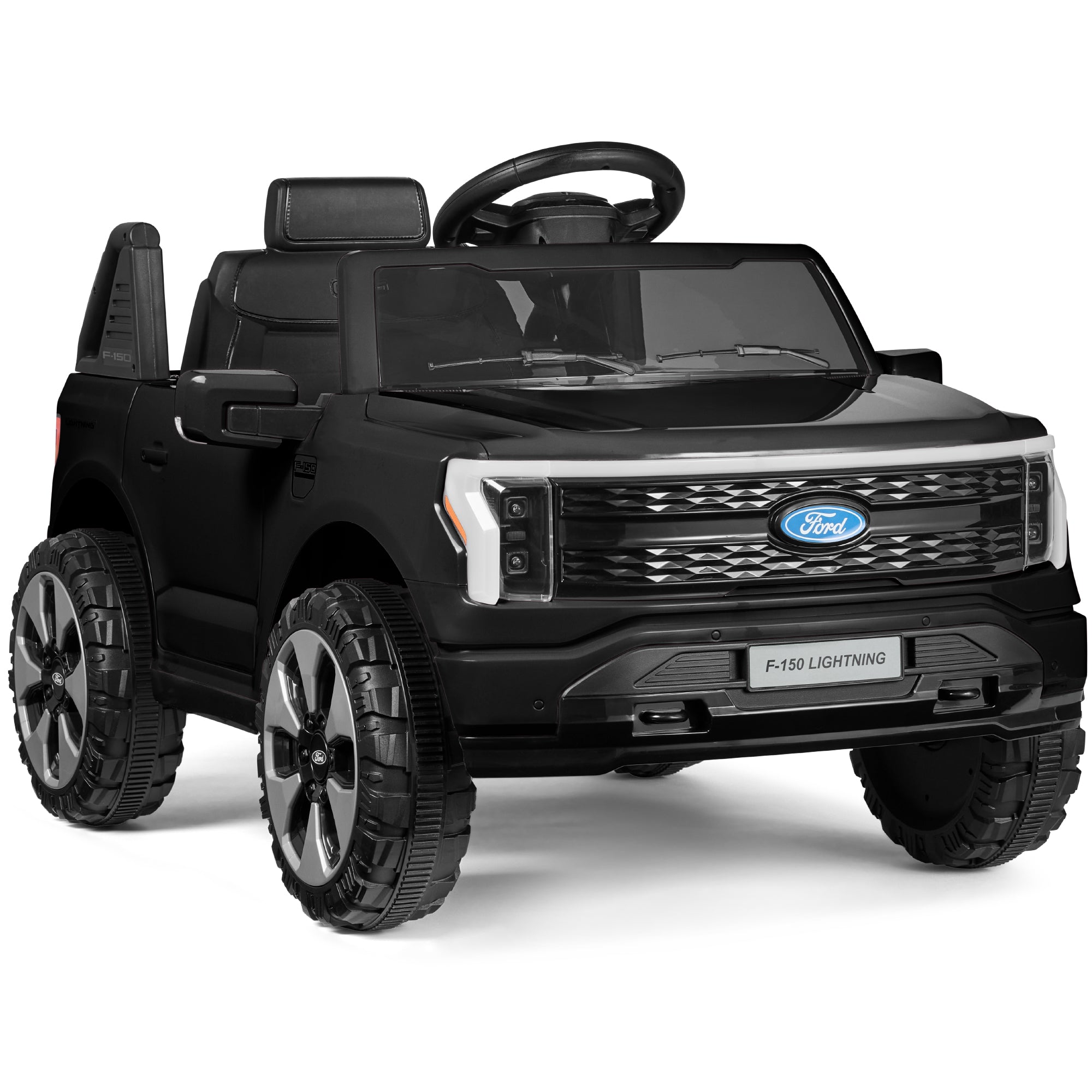12V Kids Ride On Car Officially Licensed Ford Lightning w/ Remote 2 Speeds